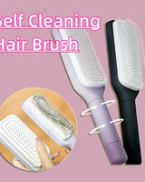Self Cleaning Hair Brush