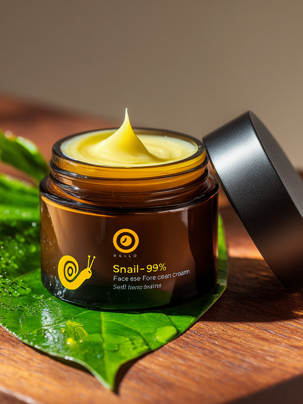 Snail Essence Face Cream — Hydrating & Firming Moisturizer