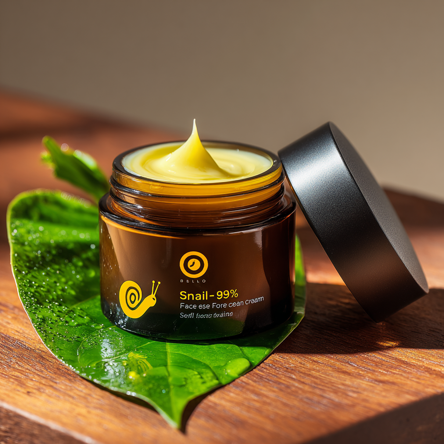 Snail Essence Face Cream — Hydrating & Firming Moisturizer
