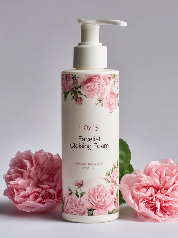 Rose Foam Facial Cleanser