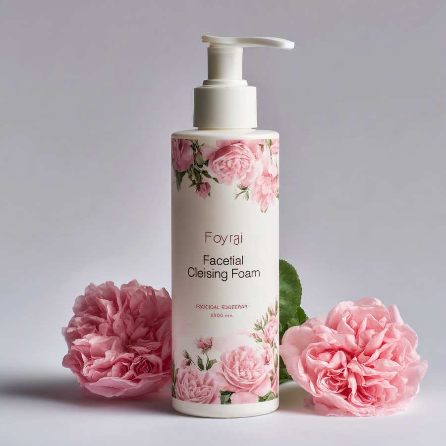Rose Foam Facial Cleanser