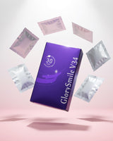 Purple Teeth Whitening Strips