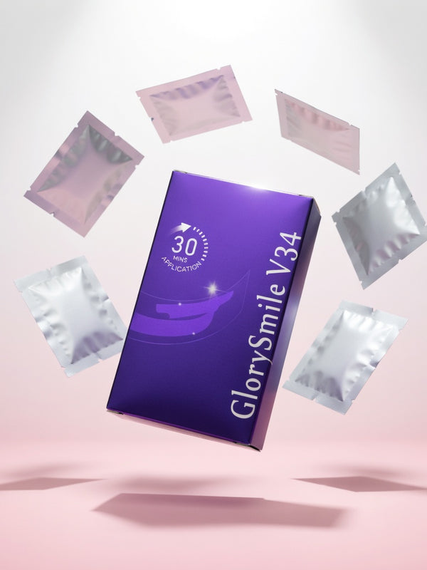 Purple Teeth Whitening Strips